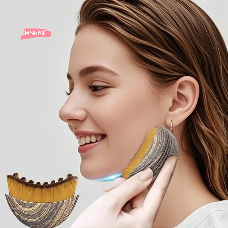 Dry Brush Body - S Size Lymphatic Contour Face Brush