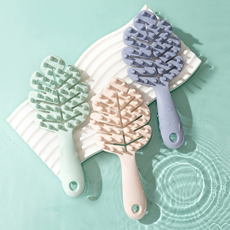 Leaf Shape Silicone Shampoo Br – Dry Brush Body Bewertung und Preis