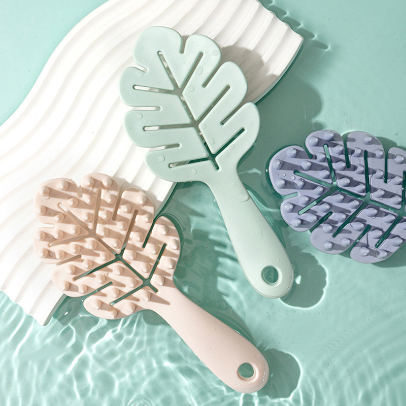 Leaf Shape Silicone Shampoo Br – Dry Brush Body Bewertung und Preis