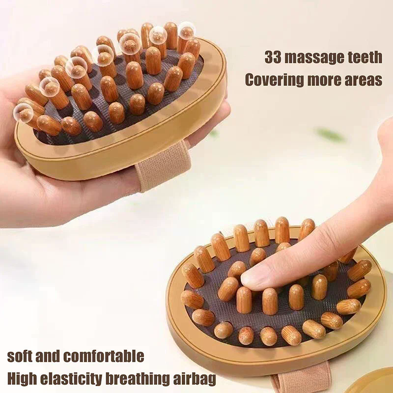 Handheld Wooden Body Massage B – Dry Brush Body Bewertung und Preis
