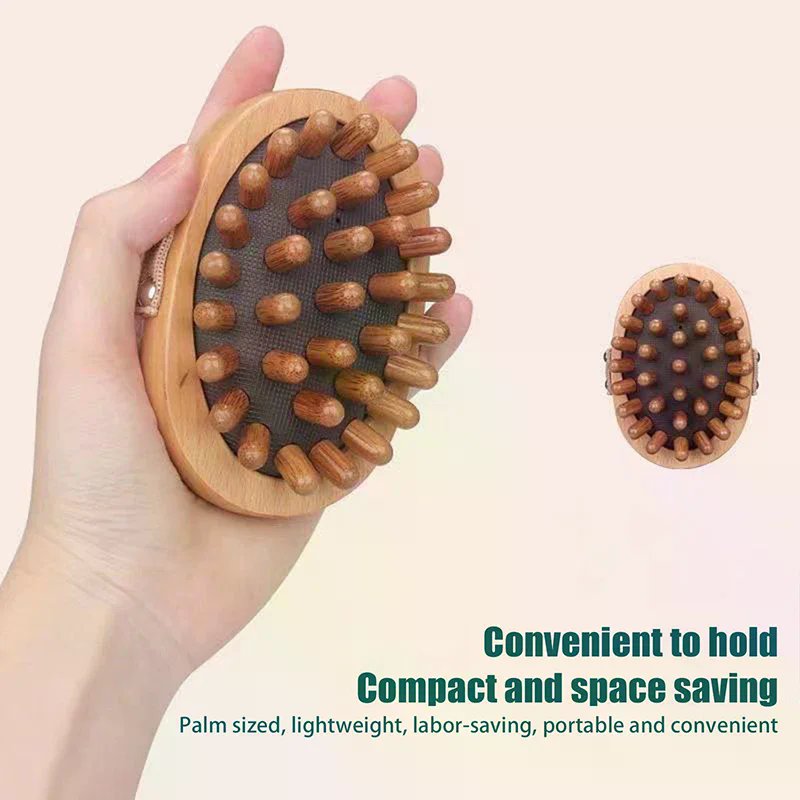 Handheld Wooden Body Massage B – Dry Brush Body Bewertung und Preis