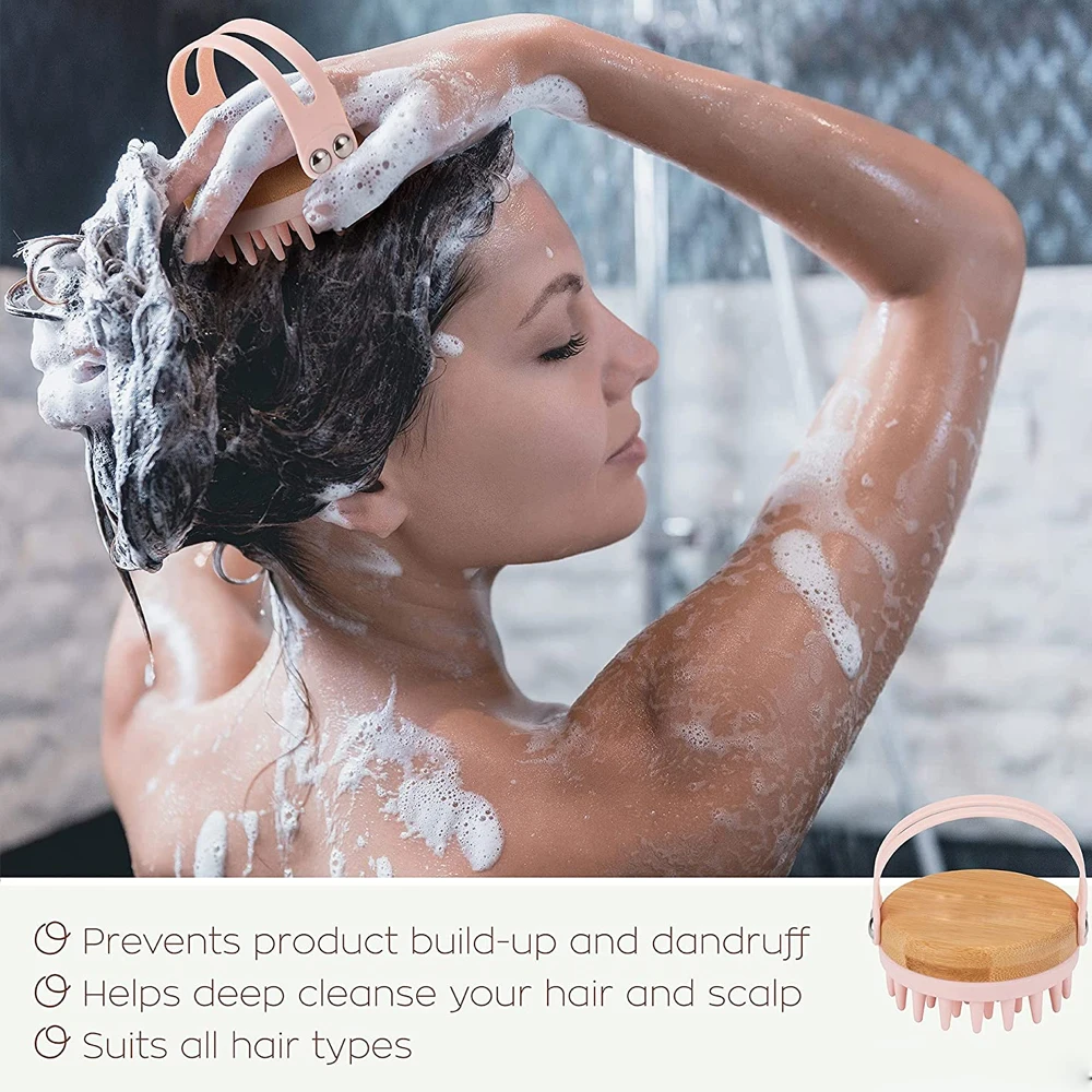 New Scalp Massager Shampoo Bru – Dry Brush Body Bewertung und Preis