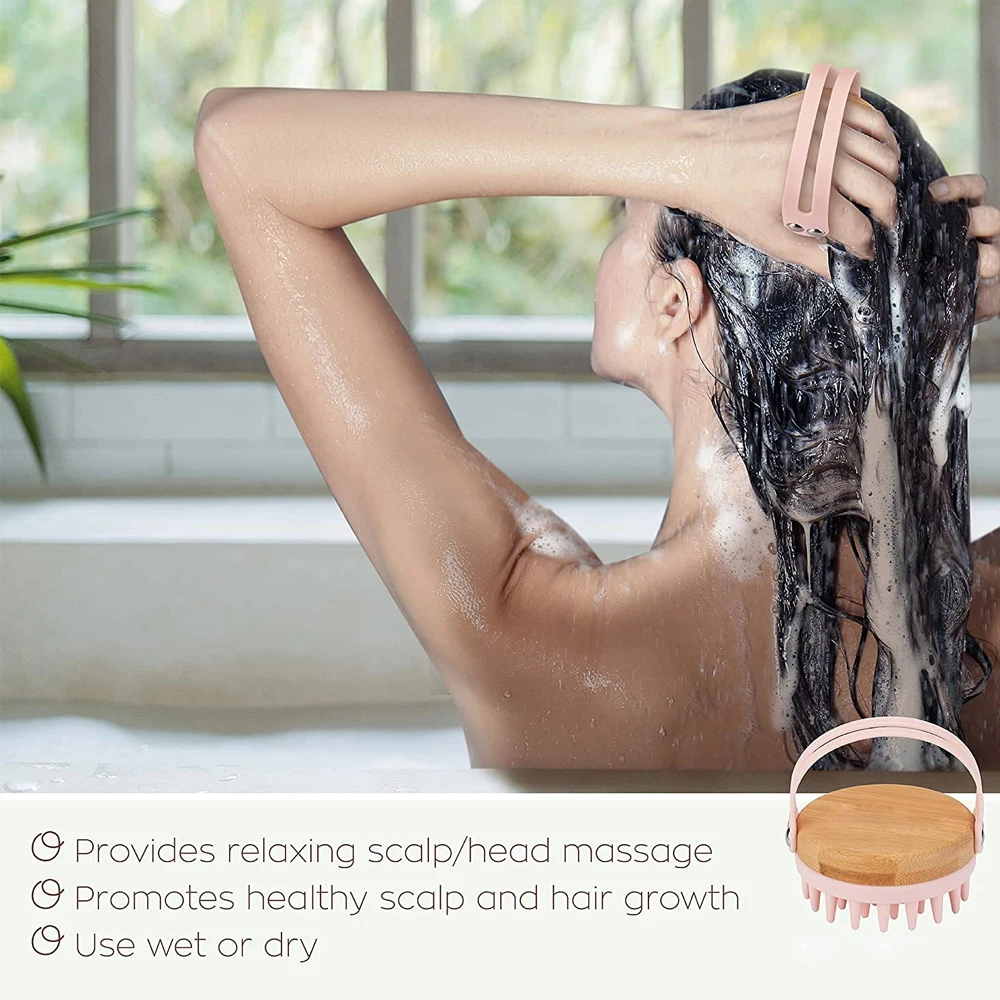 New Scalp Massager Shampoo Bru – Dry Brush Body Bewertung und Preis