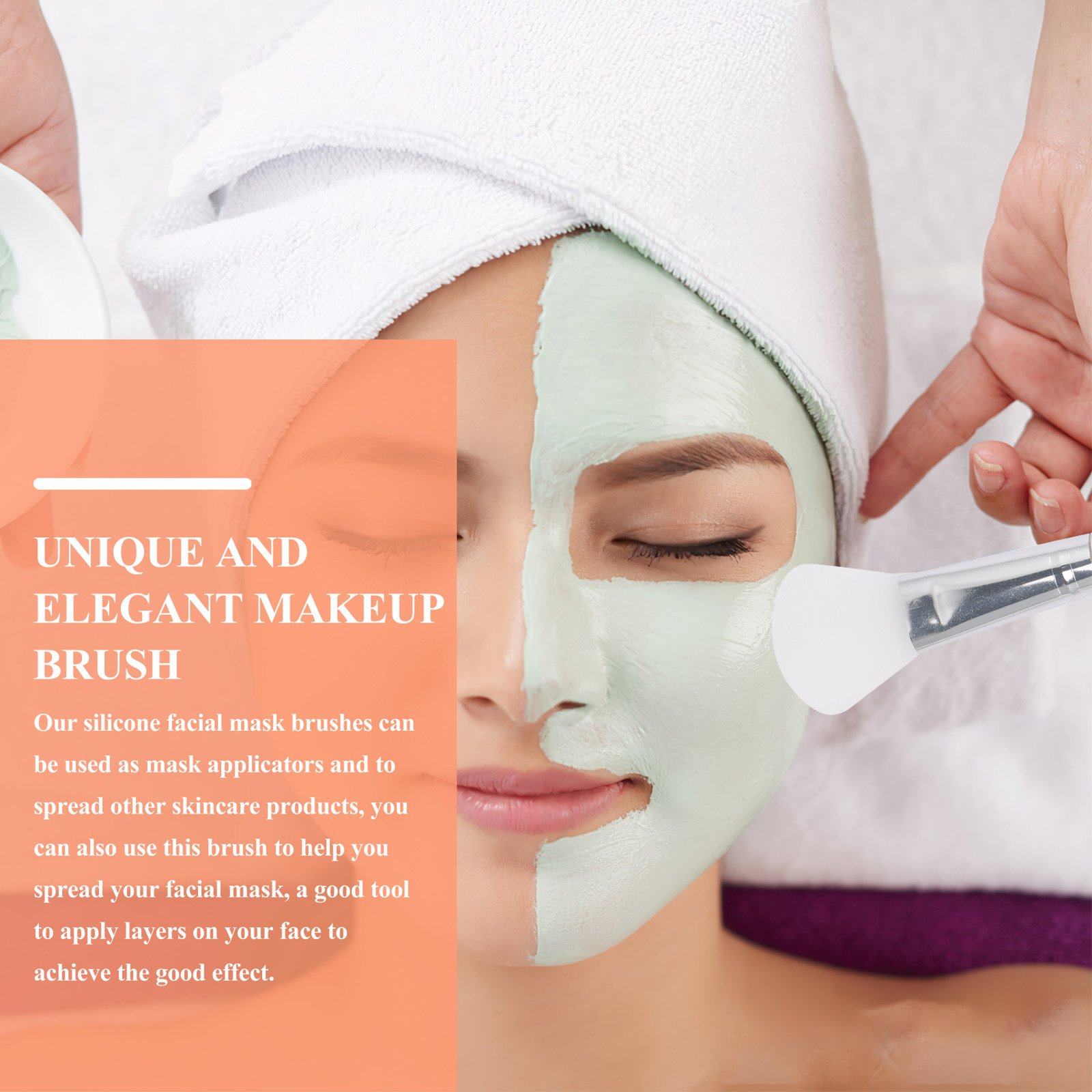 5Pcs Silicone Facial Mask Appl – Dry Brush Body Bewertung und Preis