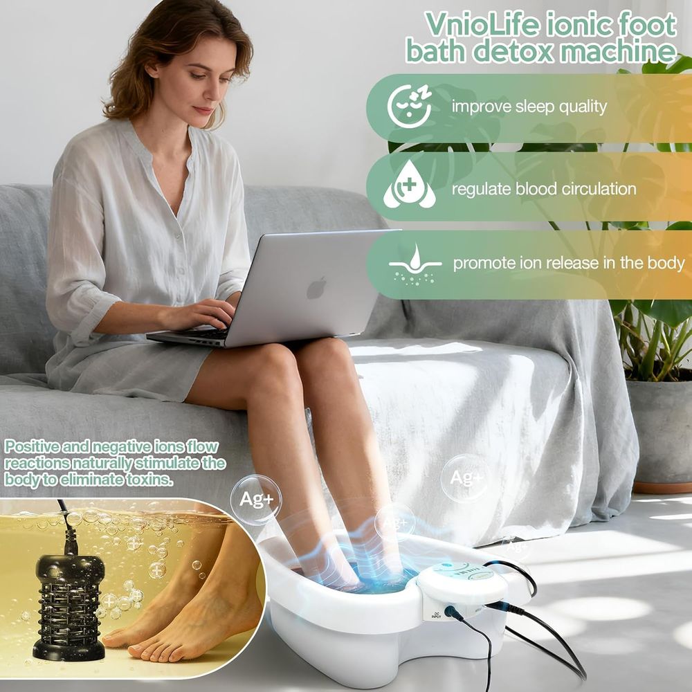 Portable Ionic Foot Spa Detox  – Spa Wellness Beauty Bewertung und Preis