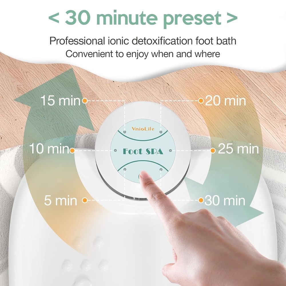 Portable Ionic Foot Spa Detox  – Spa Wellness Beauty Bewertung und Preis