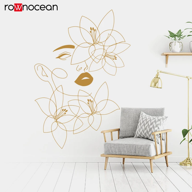 One Line Wall Decals Beauty Wa – Spa Wellness Beauty Bewertung und Preis