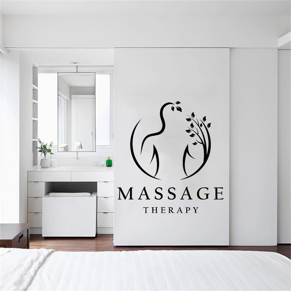 Massage Therapy Vinyl Wall Dec – Wellness Spa With Massage Bewertung und Preis