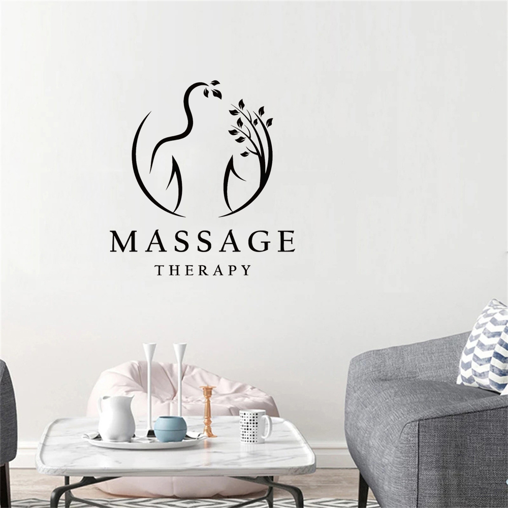 Massage Therapy Vinyl Wall Dec – Wellness Spa With Massage Bewertung und Preis