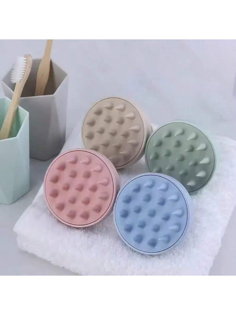 1PC Silicone Shampoo Brush Hea – Dry Brush Body Bewertung und Preis